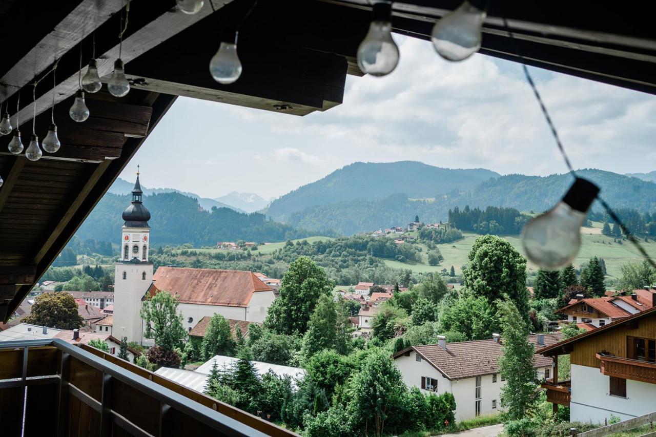 Ferienwohnung - Haus Am Sonnenhang Wertach Dış mekan fotoğraf