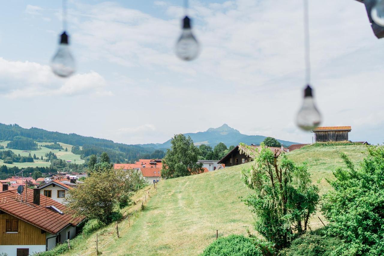 Ferienwohnung - Haus Am Sonnenhang Wertach Dış mekan fotoğraf